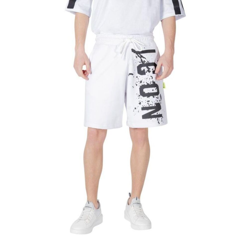Icon Cotton Bermuda Shorts Men White